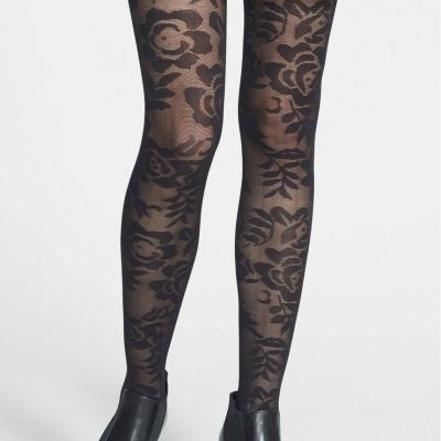 Commando Poppy Floral' Tights black 195759 size Small